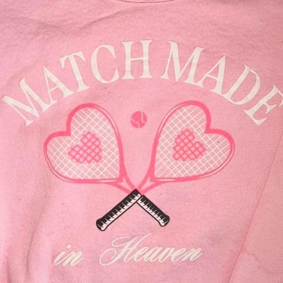 Wound Up Pink Crewneck - “Matchmade in Heaven” - XXL - Picture 2 of 4
